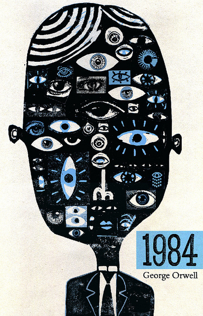 Capa do livro 1984, de George Orwell