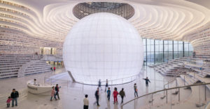 10 bibliotecas incriveis 02 - China - Tianjin Binhai Library/ Foto MVRDV